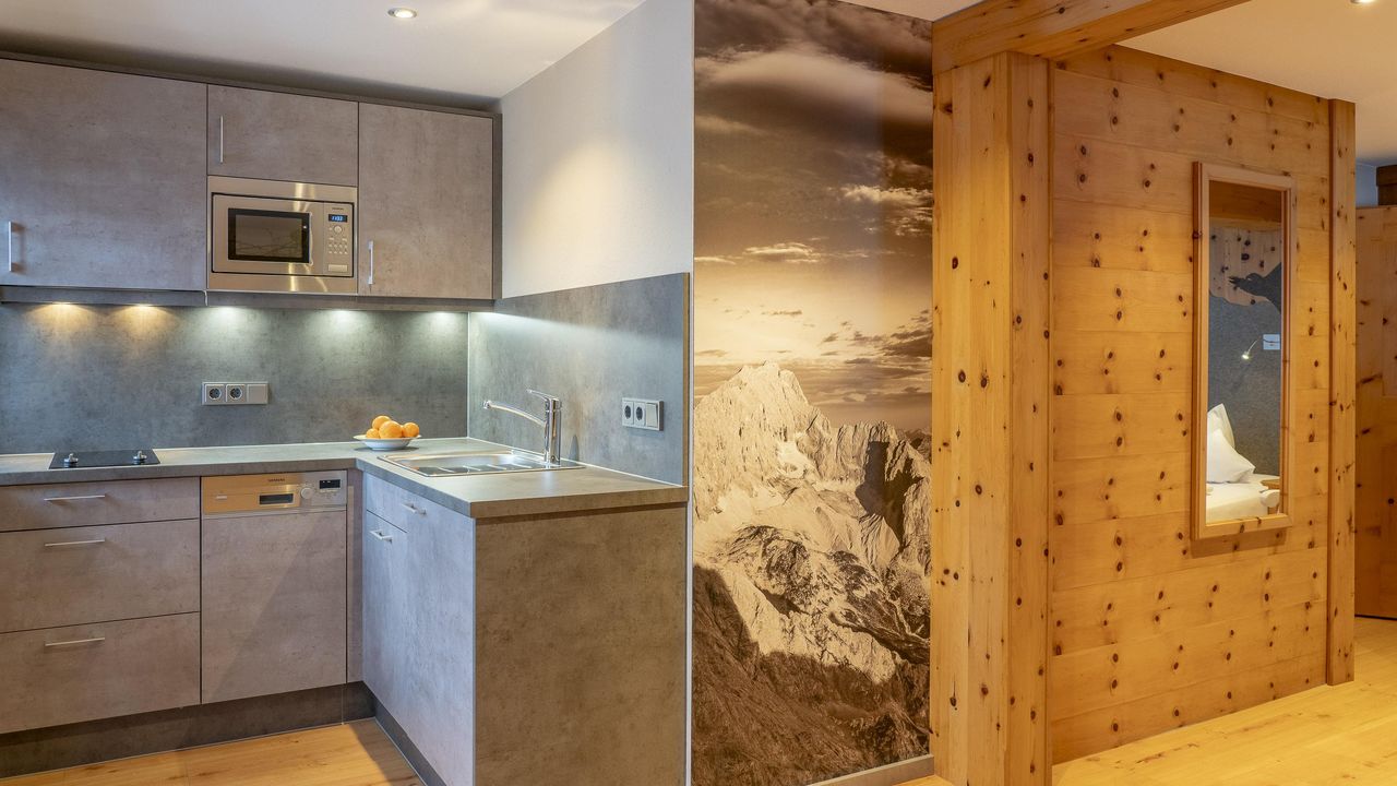 Ferienwohnung Adlerhorst Küche und Wohnraum-Ferien Ferienwohnung Adlerhorst Küche und Wohnraum-Ferien
